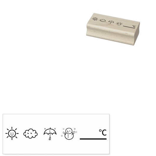 Niedliche Briefmarke Gummistempel (Stempel)