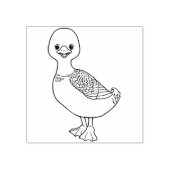 Niedliche Briefmarke Gummistempel (Prägung)