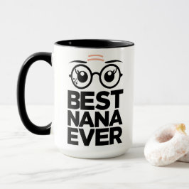 Niedliche Brillen-Großmutter - beste Tasse Nanas
