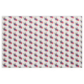 Niedliche britische Möpsen Stoff (Yard (91,4 cm))