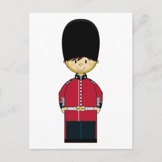 Niedliche britische Royal Guard Postcard Postkarte