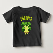 Niedliche Brokkoli Baby T-shirt (Vorderseite)