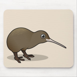 Niedliche Brown-Kiwi von Neuseeland Mousepad