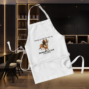 Niedliche BROWNS & BLACKS Kochen Dackel Schürze