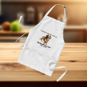 Niedliche BROWNS & BLACKS Kochen Dackel Schürze