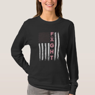 Niedliche Brustkrebs-Bewusstseinsfreunde im Kampf  T-Shirt