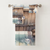 Niedliche Bubbly Kitt Bath Time Badhandtuch Set (Insitu)