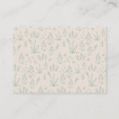 Niedliche Bücher für Igel mit Kinderdusche Begleitkarte (Rückseite)