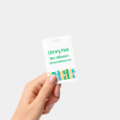 Niedliche Bücherbuchhalterie Ausweis (Handheld)