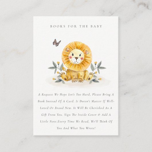 Niedliche Buchmacher für Babydusche Begleitkarte (Vorderseite)