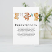 Niedliche Buchungsanfrage für Holz Begleitkarte (Stehend Vorderseite)