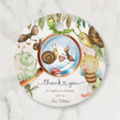 Niedliche Bug & Raupe Kinderdusche Geschenkanhänger (Vorderseite)