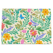 Niedliche Bugs Funny Floral Spring Summer Pastel G Große Geschenktüte (Vorderseite)