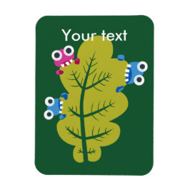 Niedliche Bugs im benutzerdefinierten Text essen G Magnet