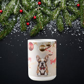 Niedliche Bulldog-Welpenweihe Kaffeetasse