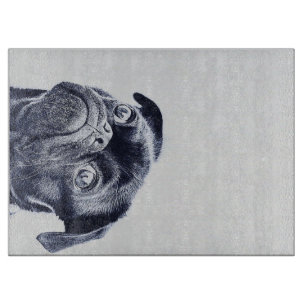 Niedliche Bulldogge Bulldog-Lover-Geschenk Schneidebrett
