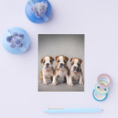 Niedliche Bulldoggen Welpen | Dog Lovers Gift Flyer (Einzeln)