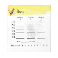 Niedliche Bunco Score Sheets