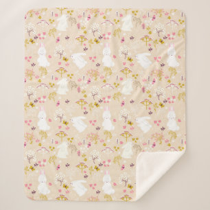 Niedliche Bunne Sherpadecke