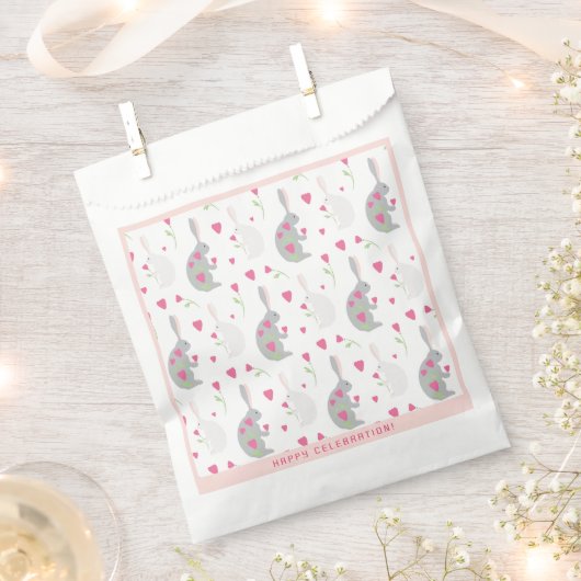 Niedliche Bunnies. Geschenktütchen (Ausgeschnitten)