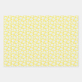 Niedliche Bunnies mit Blume in Pastellfarben Geschenkpapier Set (Vorderseite 3)