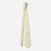 Niedliche Bunnies mit Frühlingsmessen und Schmette Krawatte (Rückseite)