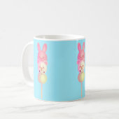 Niedliche Bunny-, Bär- und Frosch-Dango Kaffeetasse (Vorderseite Links)