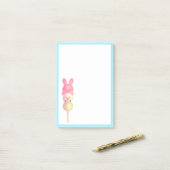 Niedliche Bunny-, Bär- und Frosch-Dango Post-it Klebezettel (Auf Schreibtisch)