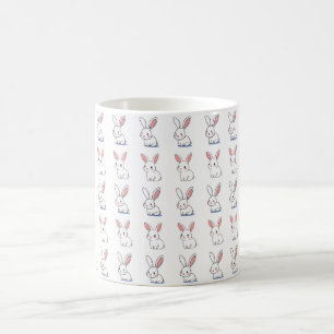 Niedliche Bunny Coffee Tasse