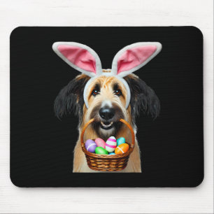 Niedliche Bunny Ears Berger Picard Dog Ostereier J Mousepad