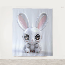 Niedliche Bunny Ears Tapestry Wandteppich