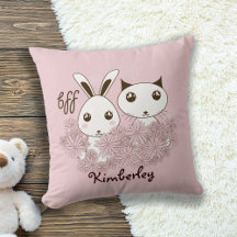 Niedliche Bunny Kitten Animal Friends Pink Girls K