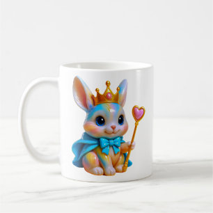 Niedliche Bunny Princess Kaffeetasse