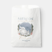 Niedliche Bunny Snowly Winter Baby Dusche Geschenktütchen (Vorderseite)