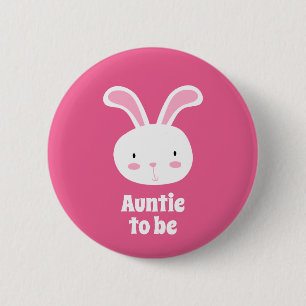Niedliche Bunny Tanttie Button