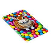 Niedliche Bunny und Jellybeans Magnet (Rechte Seite)