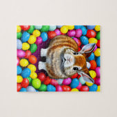 Niedliche Bunny und Jellybeans Puzzle (Horizontal)