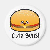 Niedliche Buns Magnet (Vorne)