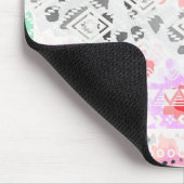 Niedliche bunt bläserne aztec mousepad (Ecke)