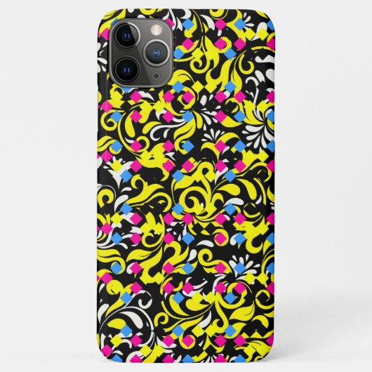 Niedliche bunte abstrakte Blüte Case-Mate iPhone Hülle (Rückseite)