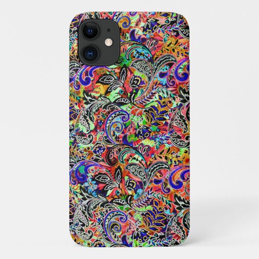 Niedliche bunte Blume Case-Mate iPhone Hülle (Rückseite)