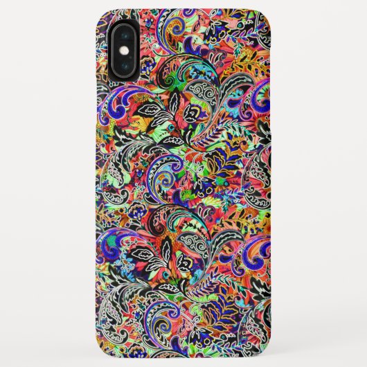 Niedliche bunte Blume Case-Mate iPhone Hülle (Rückseite)