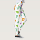 Niedliche bunte DINOSAURIER Leggings (Rechts)