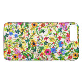 Niedliche, bunte Frühlingsblumen Blume Case-Mate iPhone Hülle (Rückseite (Horizontal))