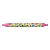 Niedliche, bunte Frühlingsblumen Blume Kugelschreiber (Vorderseite)