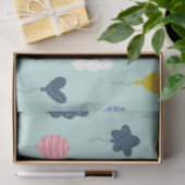 Niedliche Bunte Geburtstagsparty Balloon-Muster Seidenpapier (Geschenk)