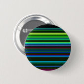 Niedliche, bunte Neonstreifen Button (Vorne & Hinten)