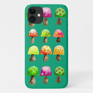 Niedliche bunte Pilze Case-Mate iPhone Gehäuse Hülle