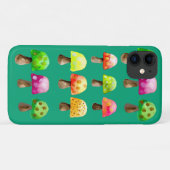 Niedliche bunte Pilze Case-Mate iPhone Gehäuse Hülle (Rückseite (Horizontal))