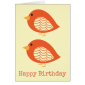 Niedliche, bunte Raubvögel (Vorne)